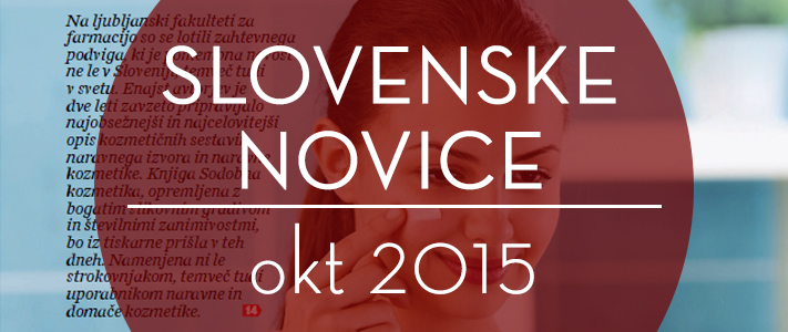 Slovenske novice, priloga Na zdravje, oktober 2015
