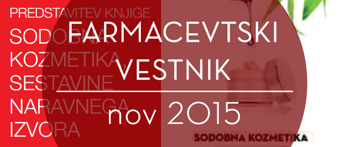 Farmacevtski vestnik, november 2015